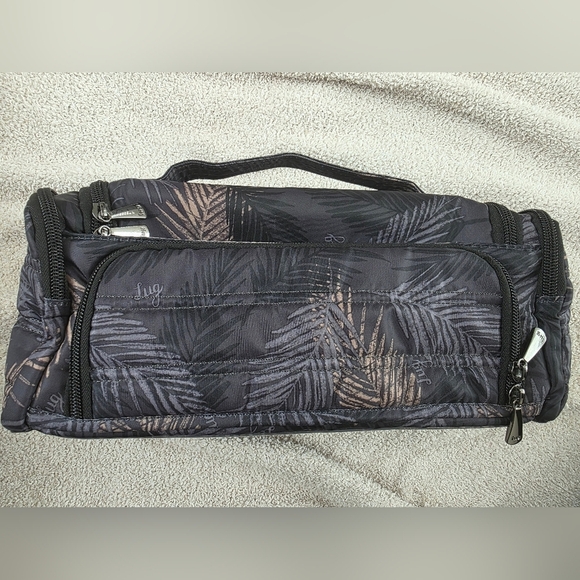 Lug Trolley Travel Dopp Kit / Cosmetic Makeup Case - Tropical Fog MENS/WOMENS - Picture 2 of 10